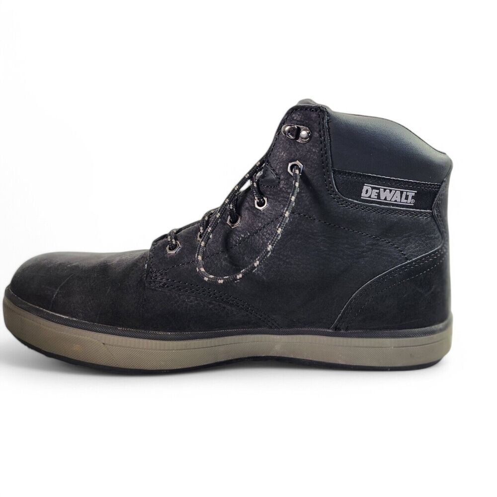 DeWalt SFC Plasma ST (Steel Toe) Men’s Shoe 77632 Black Work Boots, Size 12